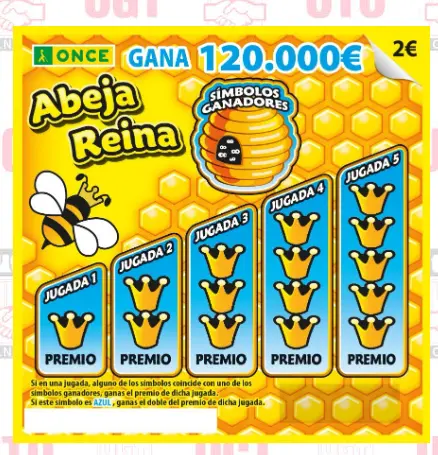 Boleto Abeja Reina