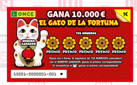 Boleto El Gato de la Fortuna
