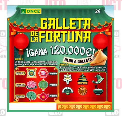 Boleto Galleta de la Fortuna 2025