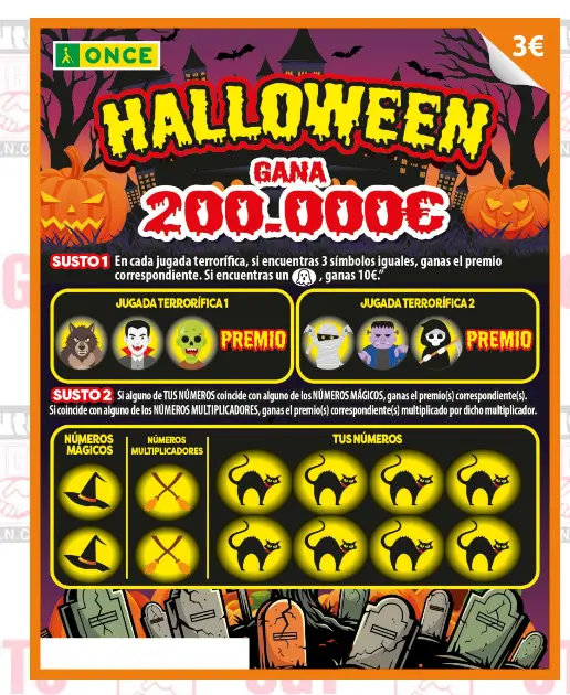 Boleto Halloween 2026