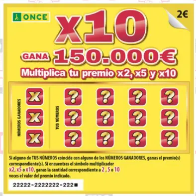 Boleto X10 2026