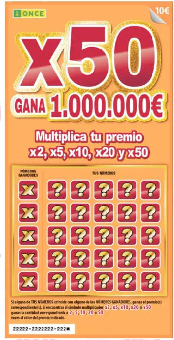 Boleto X50 2026
